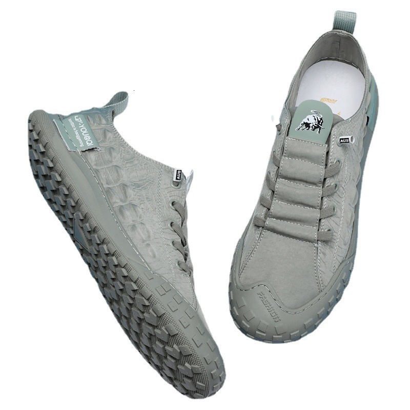 Dress Shoes Men Vulcanize Fashion Classic Platform Canvas New for Male AntiOdor Casual Flats HardWearing 230923