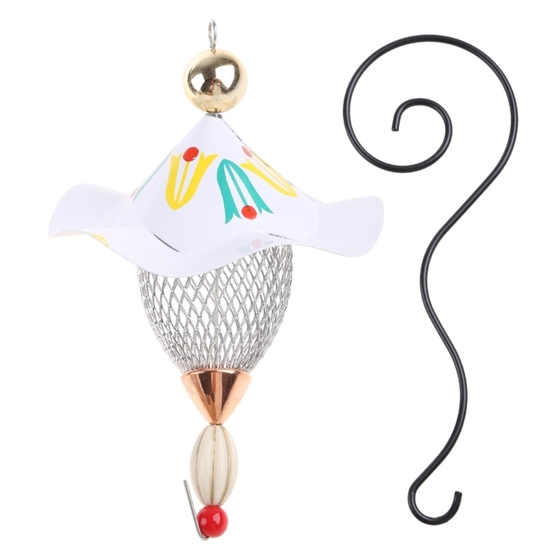 Other Bird Supplies Bird Feeder for Outside Wild Bird Hanging Metal Bird House Gift for Bird Lovers 230923