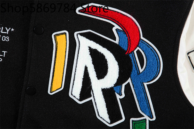 Men's Jackets INITIAL VARSITY AutumnWinter and Women's Vintage Jacket Coat Set Fashionable Outerwear 230923