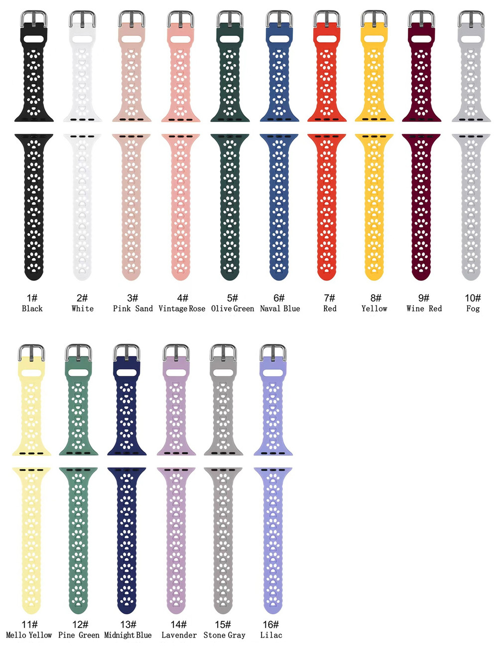 New Design Smart Bands Accessories Silicone Band Cat Paw Watch Strap For iWatch Series 2 Ultra 9 8 7 6 5 4 SE 38 40 41 42 44 45 49mm free shipping