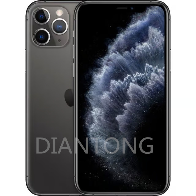 100% original Unlocked refurbished Apple IPhone 11 pro Single SIM Mobile Phone 4GB RAM 64GB 256GB ROM 6.1"Full Screen 12MP IOS Smart Phone