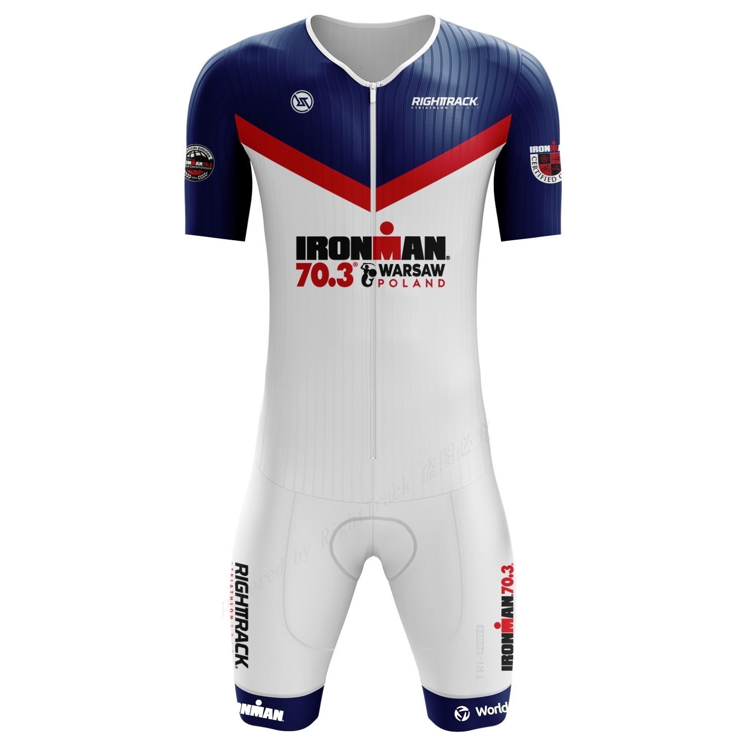 Cycling Jersey Sets 70.3 Trisuit World Triathlon Short Sleeve Skinsuit Clothing Jumpsuit Swimming Cycling Running Wetsuit Competition Apparel 230925 - view 3