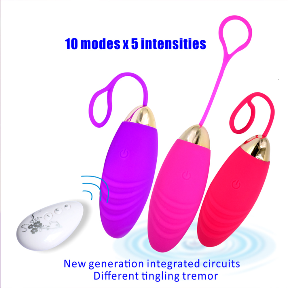 Vibrators 10 speed Silicone Jump Egg for Women Wireless Remote Control vibrators clitoris stimulator USB Massage Adult Sex Toys 230925
