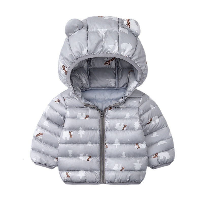Thicken Warm Winter Boys Clothing Hooded Coat Toddler Boys Outfit Clothes Children Fashion Outwear Jacket Coat 1 2 3 4 Years 201126