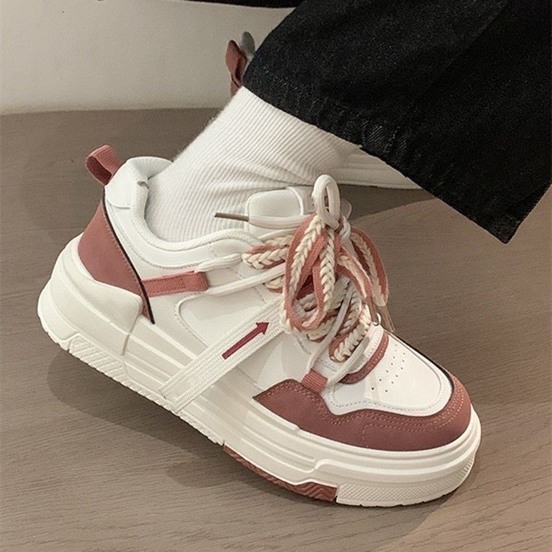 Slippers White Women Platform Sports Shoes Sneakers Kawaii Vintage Vulcanize Casual Korean Fashion Harajuku Tennis Female Flats 230925