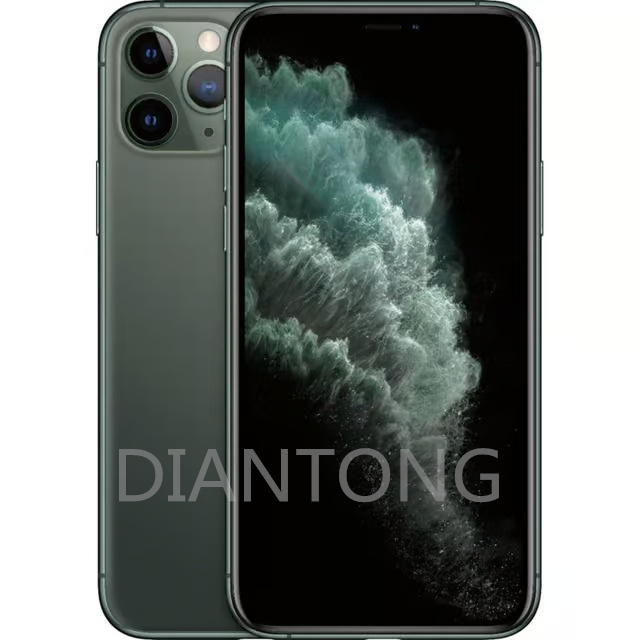 100% original Unlocked refurbished Apple IPhone 11 pro Single SIM Mobile Phone 4GB RAM 64GB 256GB ROM 6.1"Full Screen 12MP IOS Smart Phone