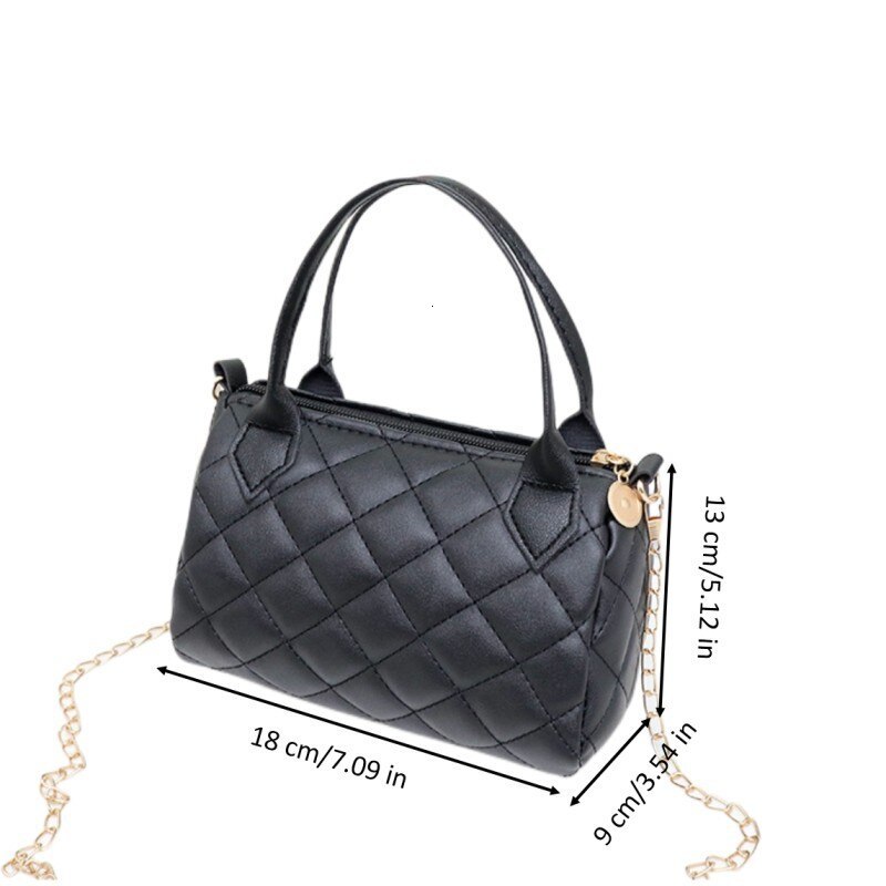 Evening Bags Crossbody for Women Fashion Quilted Shoulder Purse with Convertible Chain Strap Classic Satchel Handbag 230925