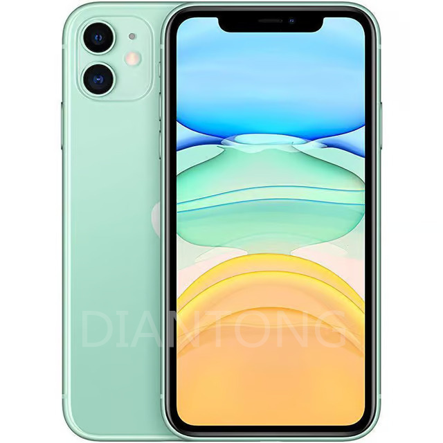 100% original Unlocked refurbished Apple IPhone 11 Single SIM Mobile Phone 4GB RAM 64GB/128GB/256GB ROM 6.1"Full Screen 12MP IOS Smart Phone
