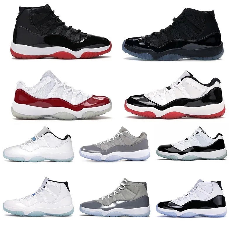 Basketball shoes Cool Grey Jubilee Sneaker Bred Legend Blue High Low Sports Shoes Men Women Space Jam Cap and Gown Concord Trainers