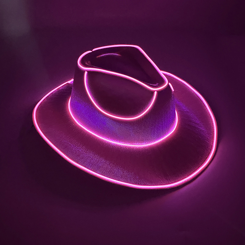 Other Event Wireless Disco Luminous Led Bride Cowgirl Glowing Light Bar Cap Bachelorette Party Supplies Flashing Neon Western Cowboy Hat 230