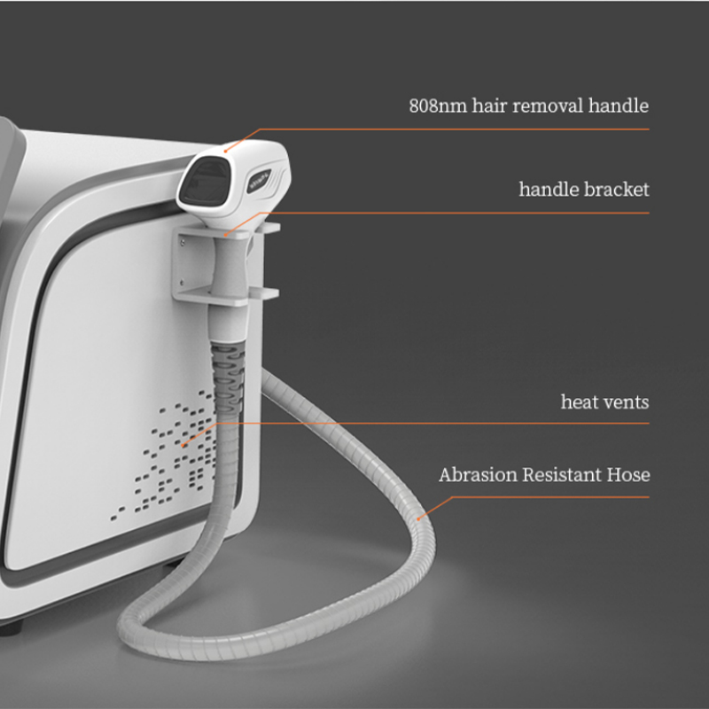 2 Handles In 1 Picosecond Tattoo Pigment Removal Equipment Diode Laser Hair Removal Machine 808 Diode Laser Devic