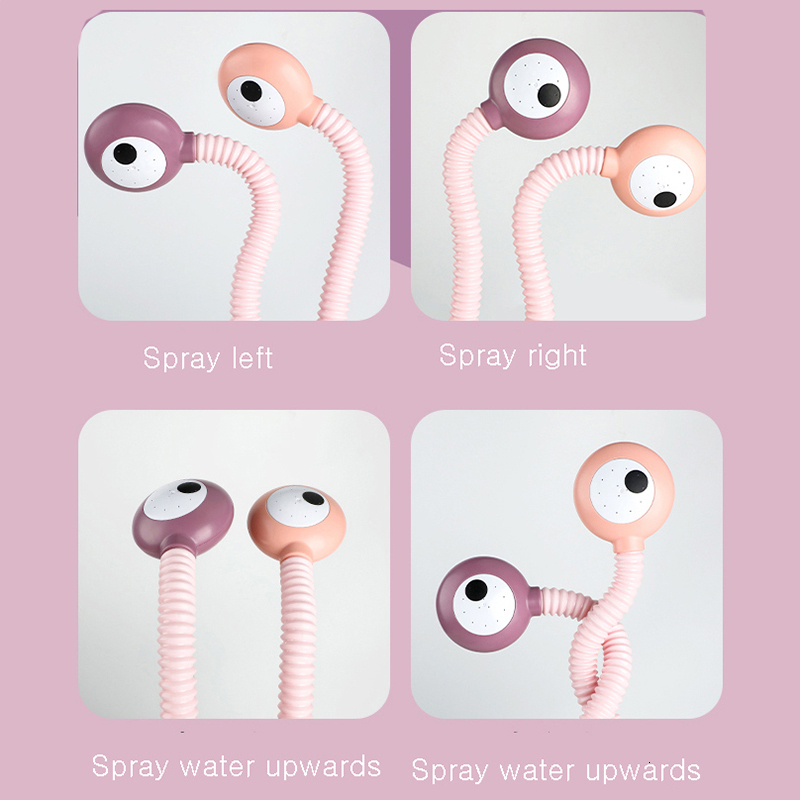 Bath Toys Baby Bath Toys Snail Electric Spray Water Shower Toy Kids Bathroom Bathtubs Bathing Water Toys Toddler Shower Interactive Gifts 230923