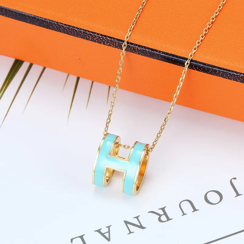 for Classic Pendant women jewlery Necklaces Letter Necklace designer jewelry Ho