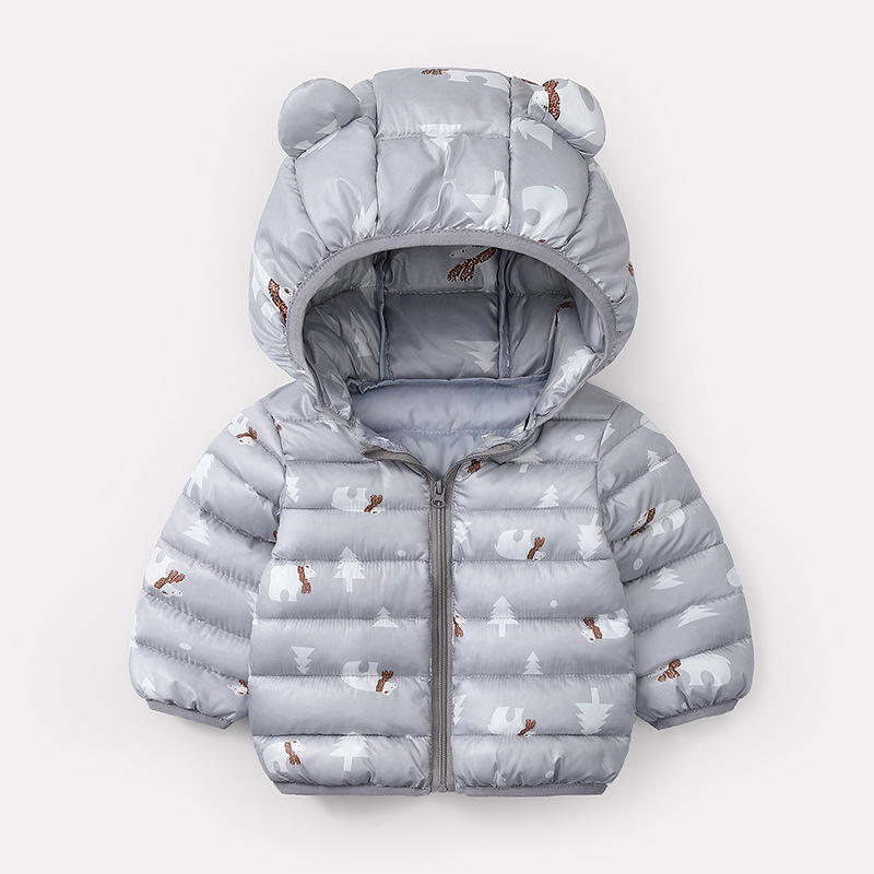 Thicken Warm Winter Boys Clothing Hooded Coat Toddler Boys Outfit Clothes Children Fashion Outwear Jacket Coat 1 2 3 4 Years 201126