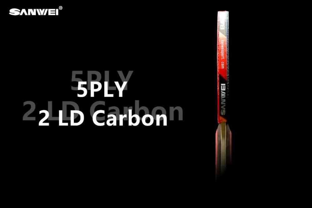 Table Tennis Raquets SANWEI 8 star T5000 Carbon Fiber Professional Racket ping pong Racket send cover case 230925