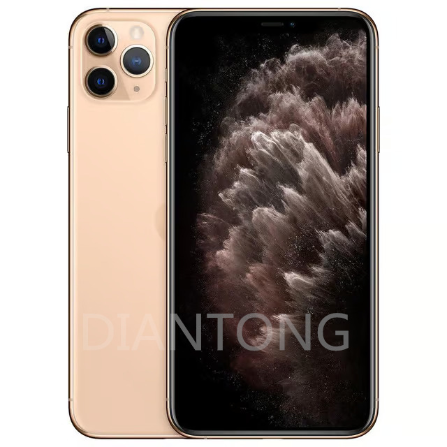 100% original Apple iPhone 11 Pro Max 6.5" Used Genuine Super Retina XDR OLED Face ID A13 Bion ROM 64GB 256GB 4G Unlocked Mobilephone,A+Excellent