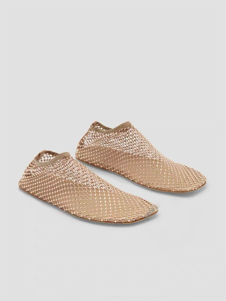 Slippers 2023 Summer Women s Round Toe Flat Bottom Sandals Hollow Short Boots Water Diamond Sexy Fashion Banquet 230925