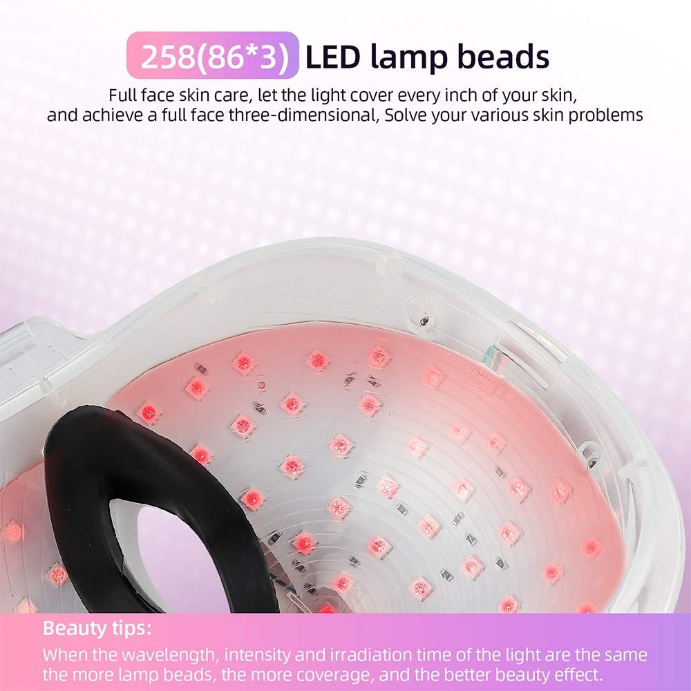 Face Care Devices EMS Heating Therapy 7 Colors LED Pon Face Mask Microcurrent Skn Tighten EMS Mask Wireless Use Anti-Wrinkle Firming Skin 230923