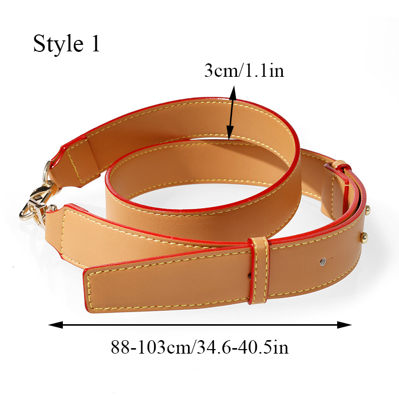 Bag Parts Accessories 100 Genuine Leather Cowhide Strap For Crossbody Shoulder Straps Replacement Adjustable Long Belts 230925