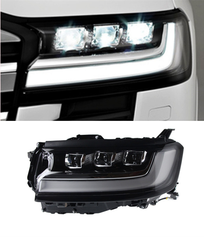 Headlight All LED for Toyota Land Cruiser 20 22-2023 LC300 Headlight Assembly High Configuration LED Daytime Light