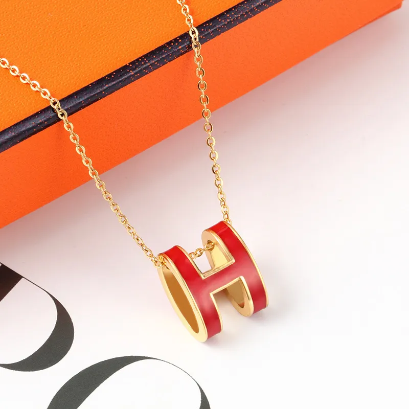 for Classic Pendant women jewlery Necklaces Letter Necklace designer jewelry Ho
