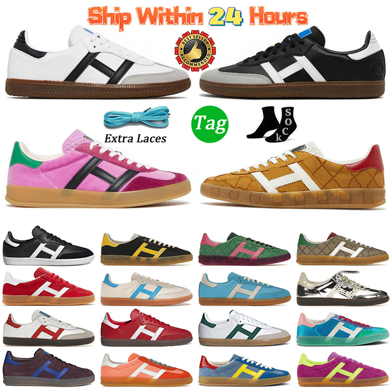 Gazelle Designer Shoes casual shoes sneaker bold Pink Glow Pulse Mint Pink Core Black White Solar Super Pop Pink Almost Yellow Women campus og Ve