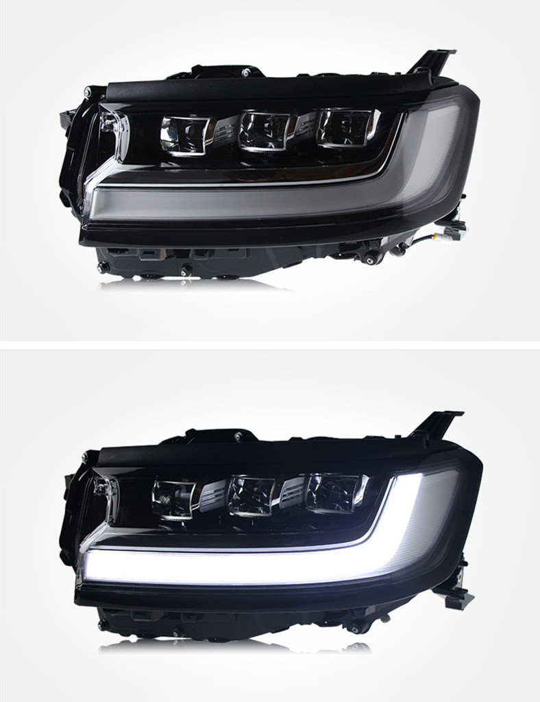 Headlight All LED for Toyota Land Cruiser 20 22-2023 LC300 Headlight Assembly High Configuration LED Daytime Light