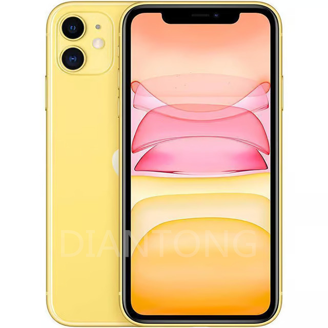 100% original Unlocked refurbished Apple IPhone 11 Single SIM Mobile Phone 4GB RAM 64GB/128GB/256GB ROM 6.1"Full Screen 12MP IOS Smart Phone