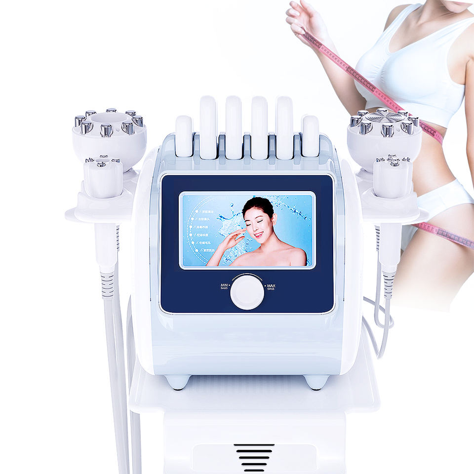 2024 Factory Supply 5 in 1 80k Cavitation Machine Vacuum Lipolaser Slimming Vacuum RF Cellulite Removal Machine Salon Equipment CE Approved