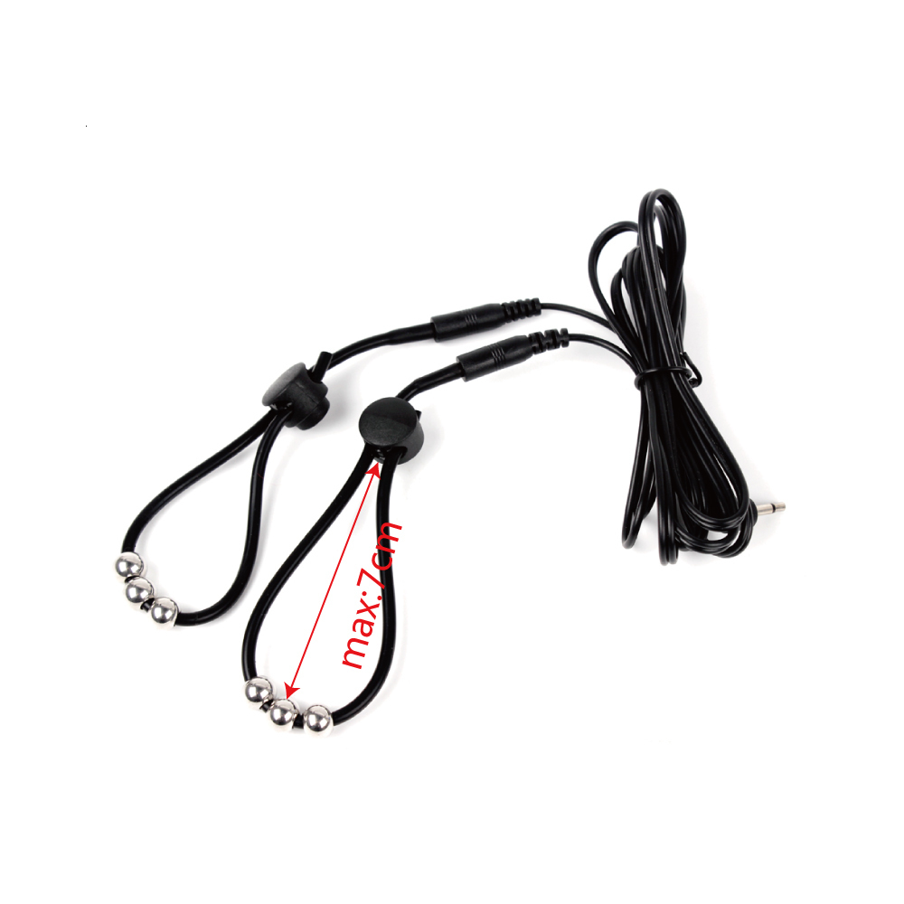 Adult Toys Electric Shork Stimulator Nipple Clamps Penis Ring Cock Stretcher Themed Male Masturbation Women Sex Adults Bondage 230925