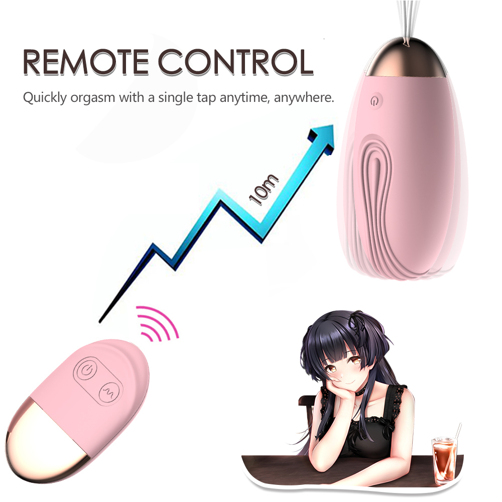 Vibrators 10 Modes Wireless Remote Control Jump Egg Female Clitoral Stimulator Vaginal Gspot Massager Sex Toy For Women 230925