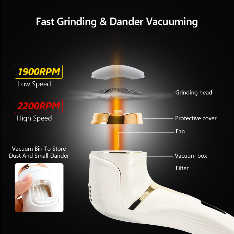 Foot Care Electric Pedicure Tools File Leg Heels Remove Hard Cracked Dead Skin Callus Remover Feet Files Clean Machine 230926