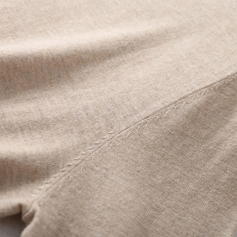 Womens Sweaters 639% Silk 102% Cashmere Mockneck everyday Long Sleeve Pullover Solid Color Sweater Top Shirt XL XXL LY038 230925