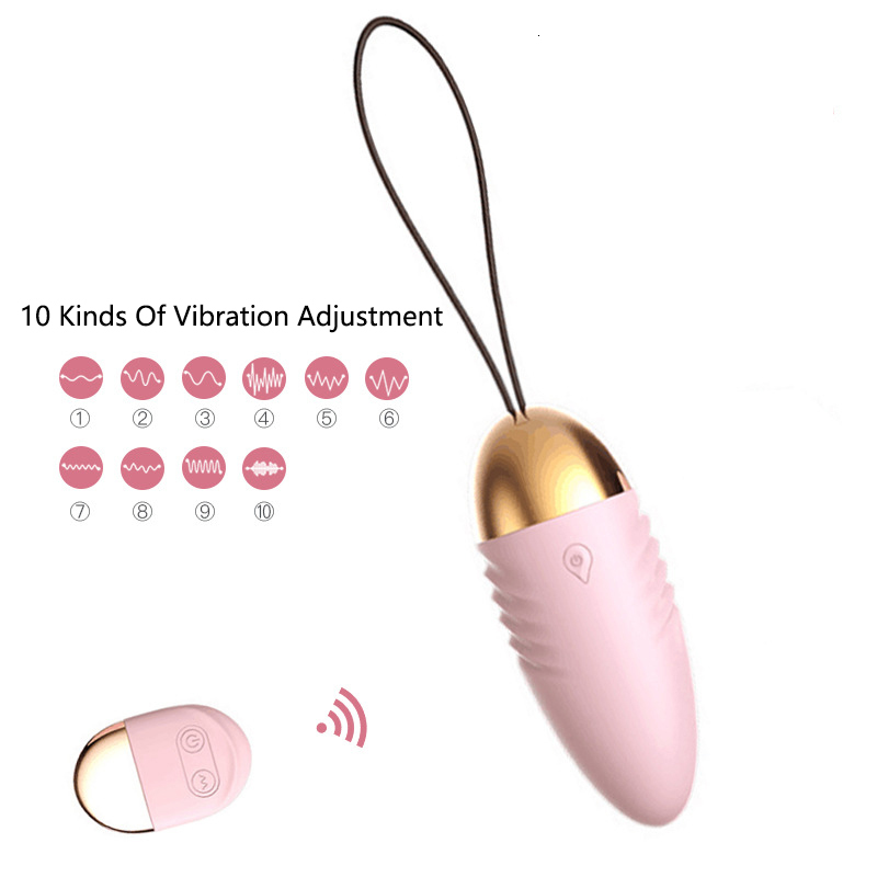 Vibrators Sex Toys for Woman Wireless Remote Control 10 Speeds Vibrating Egg Clitoris Stimulator Vaginal Massage Ball G Spot 230925