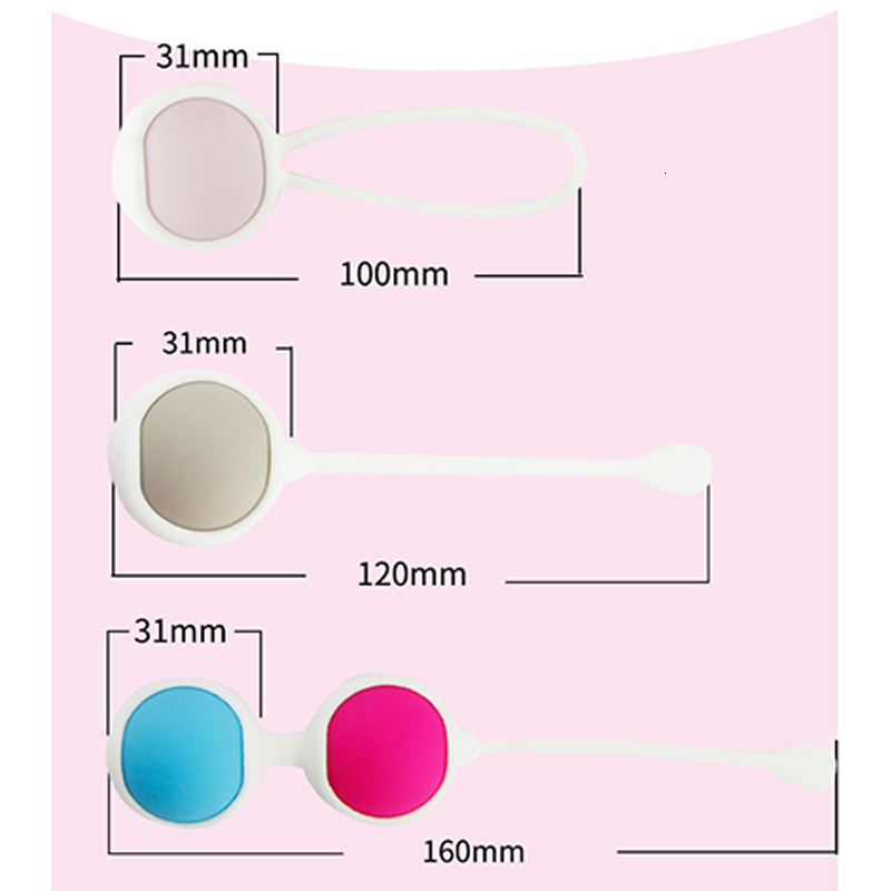 Vibrators 6pcs Vagina Tighten Exercise Kegel Ball Weights Chinas Muscle Simulator Geisha Dumbbell Soft Silicone Balls Sex Toy 230925