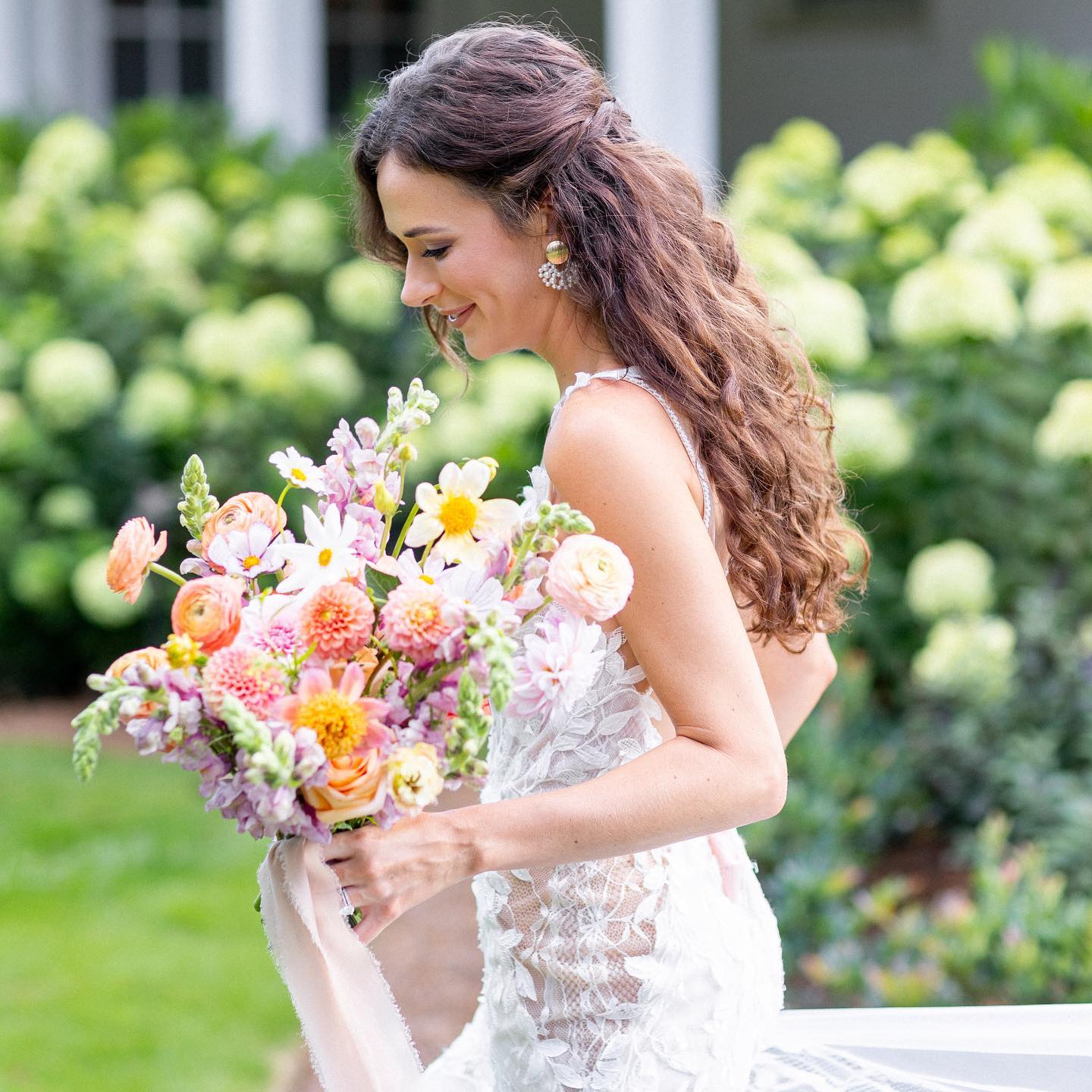 Elegant Mermaid Lace Wedding Dress Sexy V Neck Appliqued Illusion Bodice Bridal Gowns Country robes de mariee Plus Size