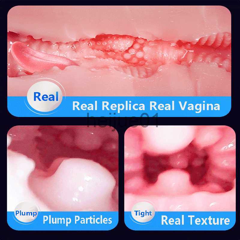 Masturbators Male Masturbation Cup Dual Channel Realistic Vagina Mouth Oral Blowjob Vibration Vibrating Heating Pocket Pussy Men Masturbator x0926