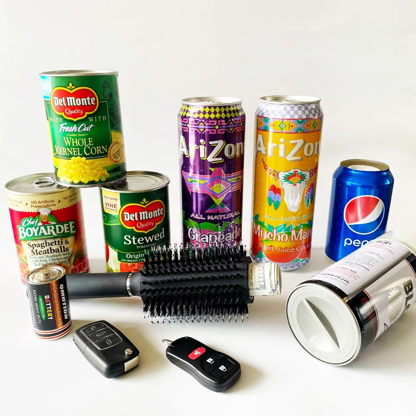 Storage Boxes Bins Hidden Safe Compartment Diversion Safe Food Cans Secret Stash Hiding Container Kitchen Cupboard Hide Cash Hidden Wholesale 230925