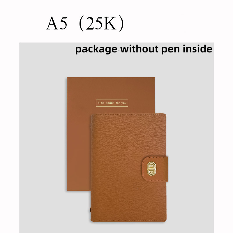 Notepads A5 High Quality Looseleaf Business Office Notebook Support Customized Binder Journal Diary Planner Notepad School Stationery 230926