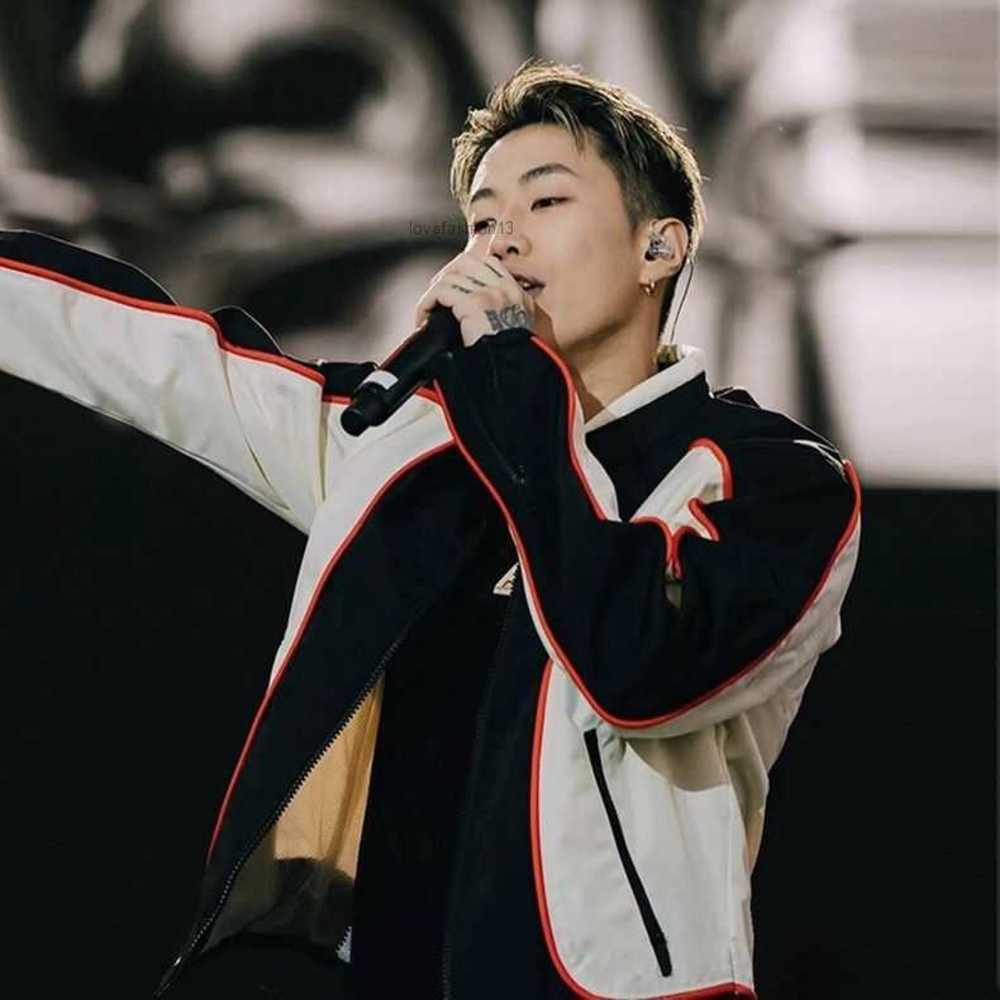 Men's Jackets Correct Version 22fw Color Matching Motorcycle Hard Shell Nylon Jacket Jacket, Park Zai Fan, Wang Hedi, Same Style Insbs4s