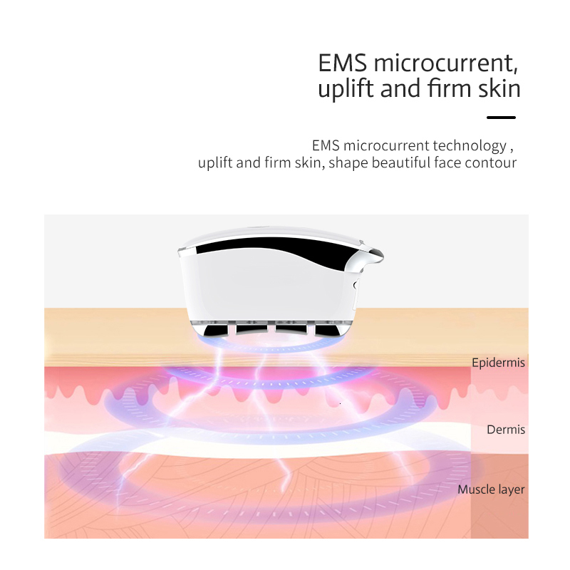 Face Care Devices Micro Current Beauty Device Intelligent EMS Lifting Scraping Massager Instrument Skin Firming Massage Tool 230926