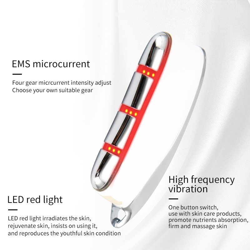 Face Care Devices Micro Current Beauty Device Intelligent EMS Lifting Scraping Massager Instrument Skin Firming Massage Tool 230926