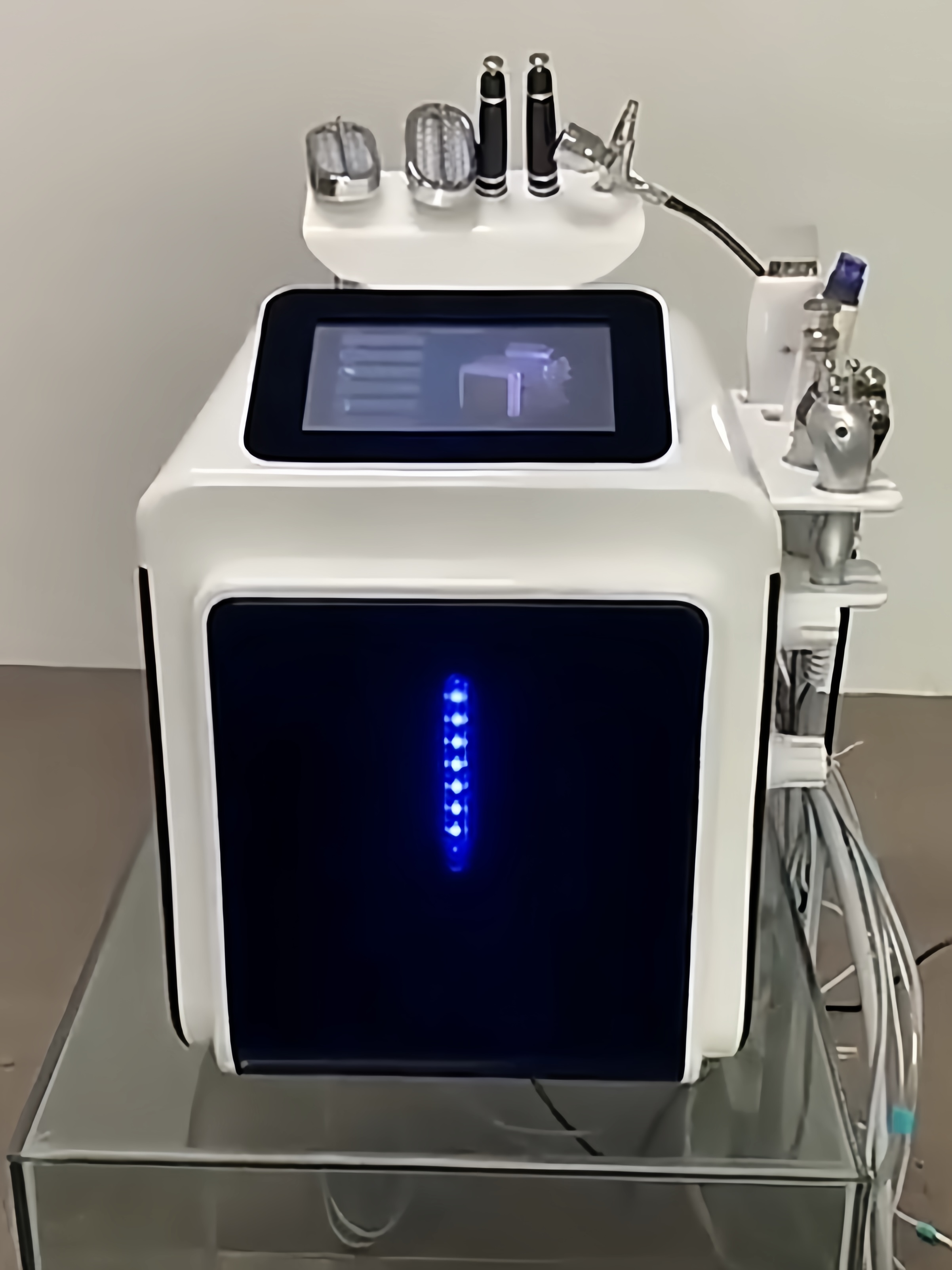 Portable 10 In 1 Deep Hydration Oxygen Hydro Water Anti Aging Hydra Peel Facial Skin Care Dermabrasion Hydro Microdermabrasion Beauty Machine