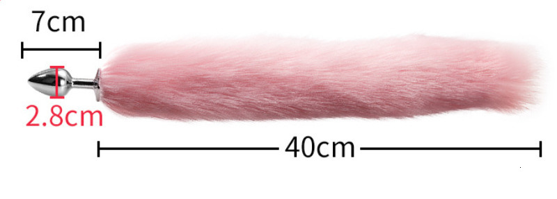 Anal Toys Tail Plug with Hairpin Bdsm Toy Flirting Metal Butt Sex for Woman Man Couples Cosplay Adult Game Shop 230925