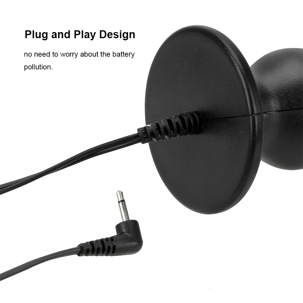 Anal Toys Electric Shock Plug for Women Clitoris Vaginal Balls Butt Dilator Men Prostate Massager Sex Female Masturbator 230925