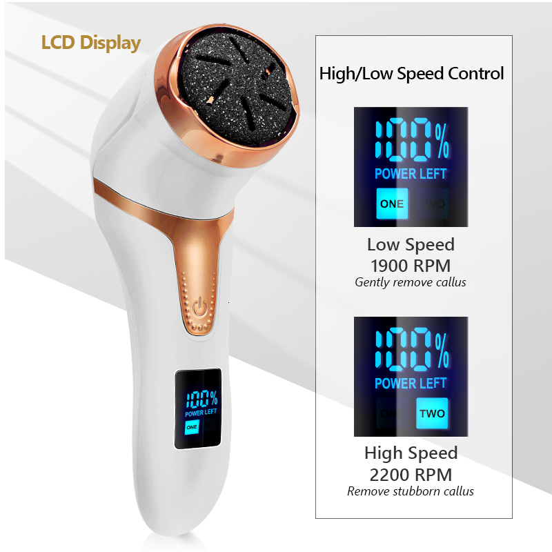 Foot Care Electric Pedicure Tools File Leg Heels Remove Hard Cracked Dead Skin Callus Remover Feet Files Clean Machine 230926