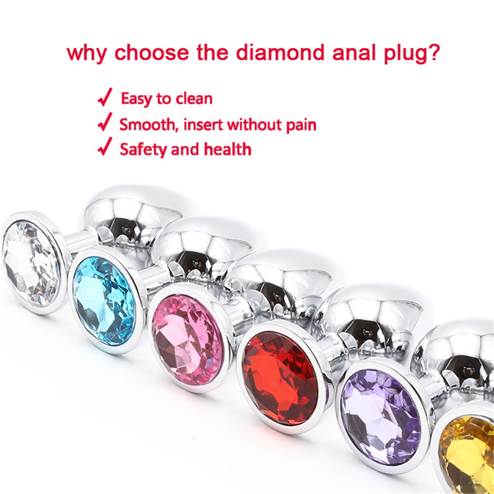 Anal Toys SML Metal Butt Plug Sex Tool for Women Men Couple Flirting Accessories Stainless Steel Annal Dilator Adult Sexy Shop 230925