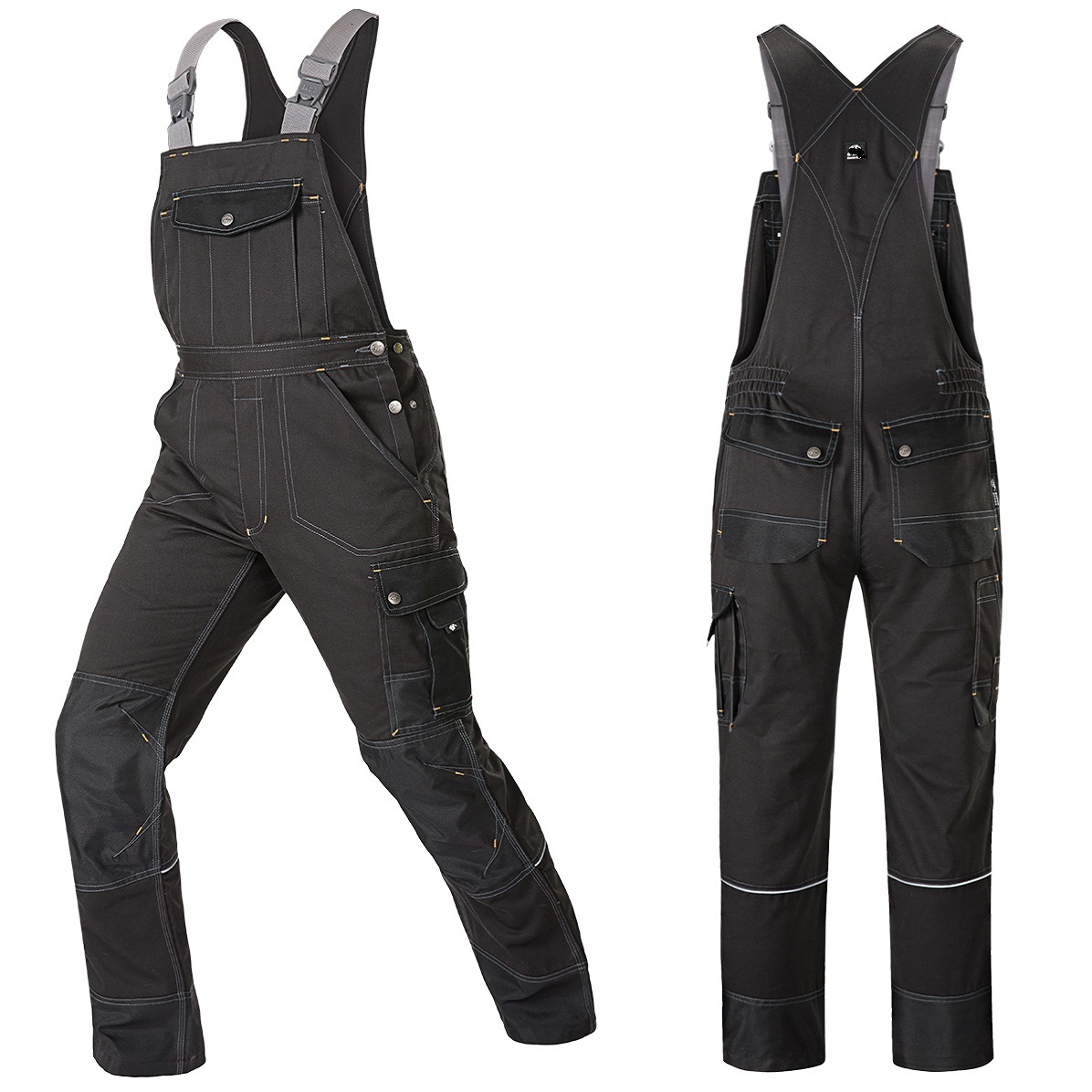 Other Welding Suit Working Bib Overalls Protective Working Jacket Men Workwear Tooling Uniform Mechanic Multi-pocket Cargo Pants S-5xl 230925