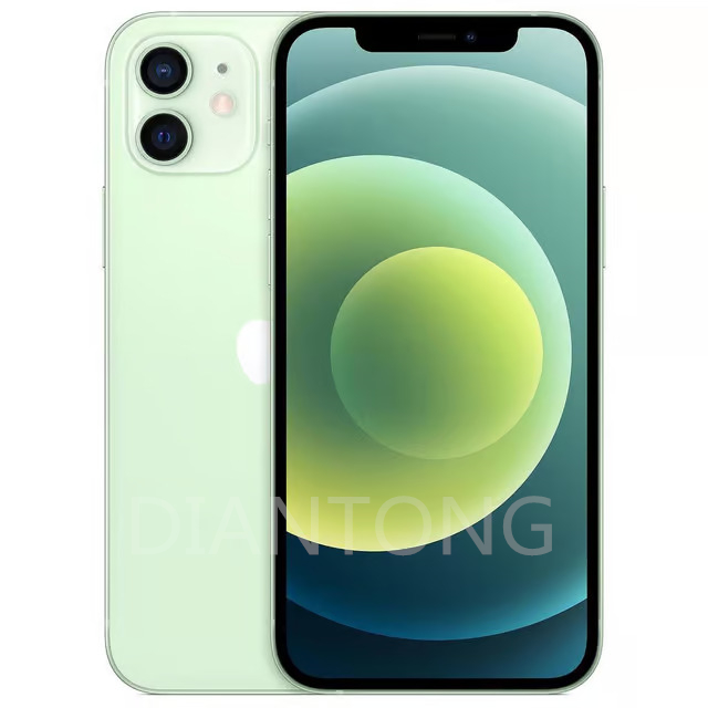 100% original Apple iPhone 12 6.1" Super Retina XDR OLED Face ID A14 Bion ROM 64GB 128GB 256GB 4G Mobilephone,Unlocked refurbished A+Excellent Co