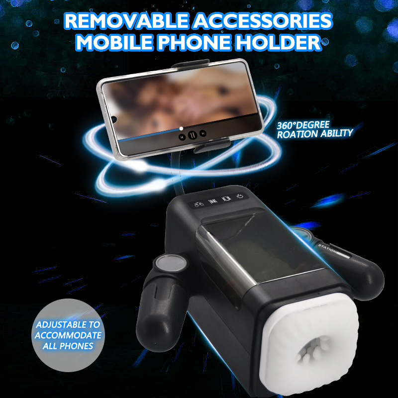 Masturbators HESEKS Automatic Thrusting Vibrating with Heating Masturbation for Men Real Vagina Blowjob Male 230925